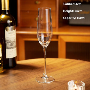 Elevate Your Drinking Experience with Our Crystal Glass Wine Glass