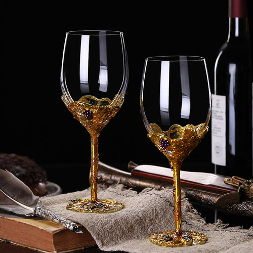 European Style Crystal Red Wine Glass Set