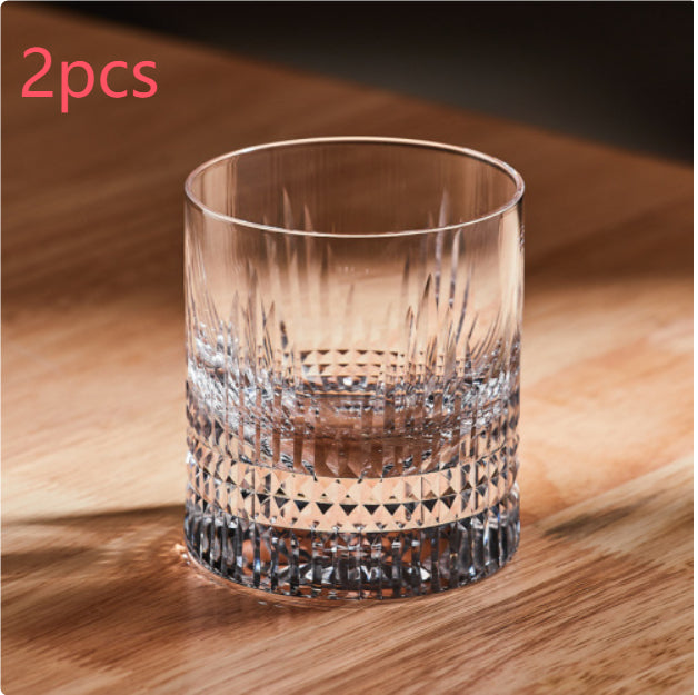 Whiskey Glass K9 Crystal Glass Heavy Feeling Wine Glass