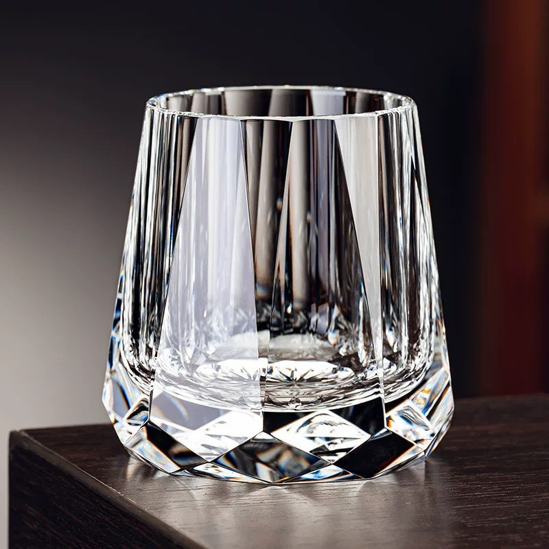 High-End Handmade Crystal Whiskey Wine Glass