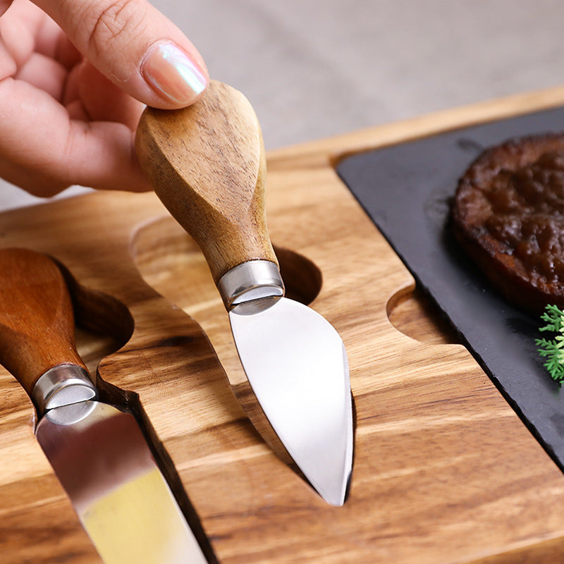 Meat and Cheese Cutting Board Party Platter Set