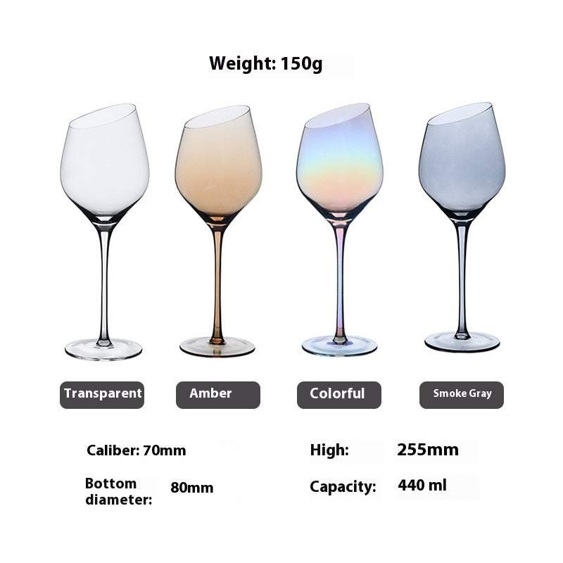 Red Wine Electroplated Color Wine Champagne Glass