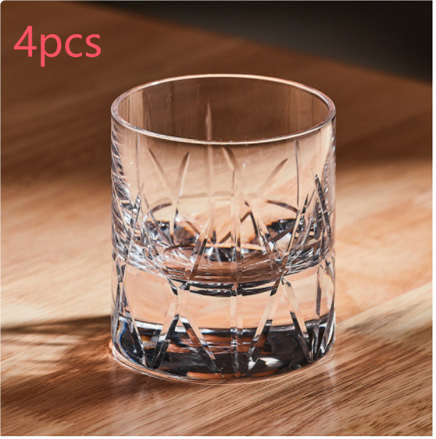 Whiskey Glass K9 Crystal Glass Heavy Feeling Wine Glass