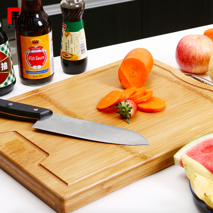 Whole bamboo bamboo carbonization process cutting board