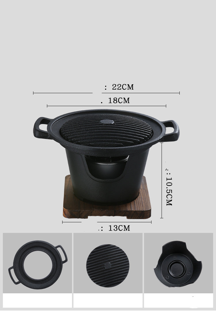 Food Non-Stick Small Barbecue Grill Household
