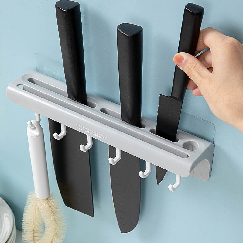 Household Wall-mounted Kitchen Knife Rack