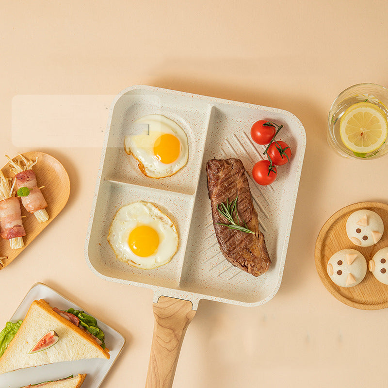 Medical Stone Non-Stick Frying Pan Omelet Steak Pan