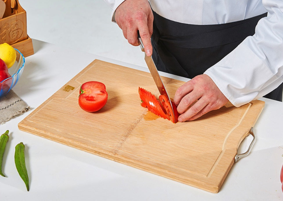 Whole bamboo bamboo carbonization process cutting board