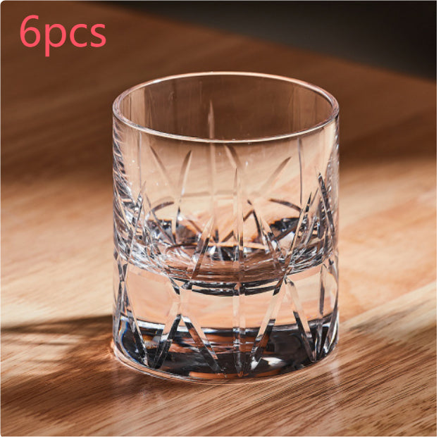 Whiskey Glass K9 Crystal Glass Heavy Feeling Wine Glass