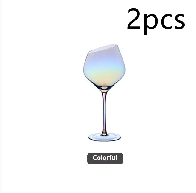 Red Wine Electroplated Color Wine Champagne Glass