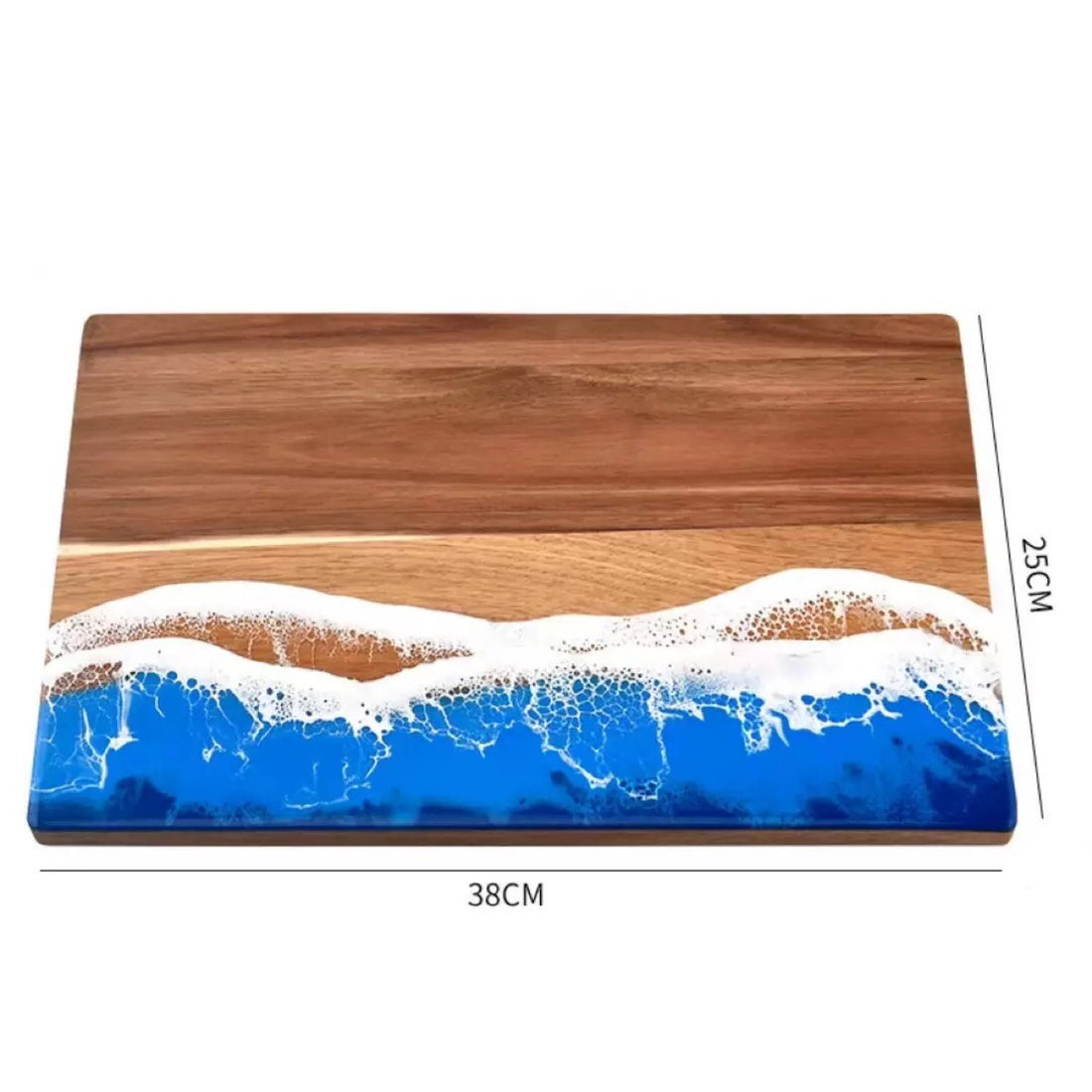 Epoxy Resin Acacia Cutting Board Cooked Food Board