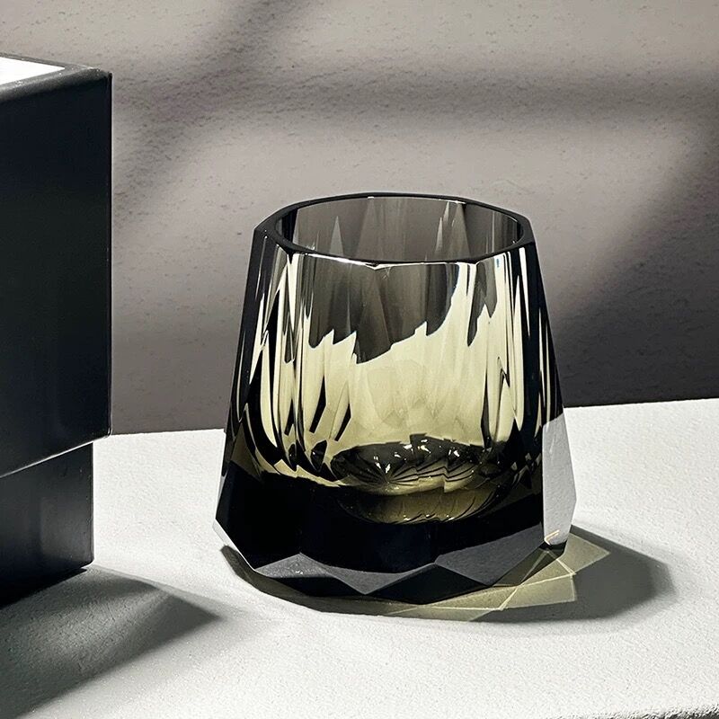 High-End Handmade Crystal Whiskey Wine Glass