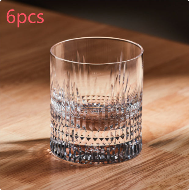 Whiskey Glass K9 Crystal Glass Heavy Feeling Wine Glass