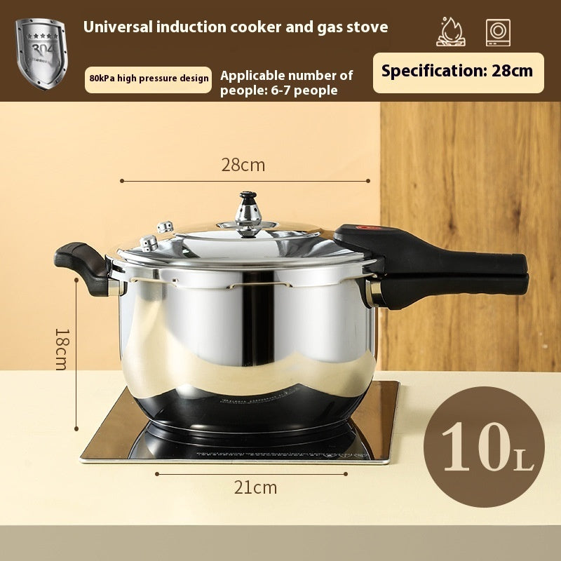 Multi-functional Large Capacity Stainless Steel Pressure Cooker