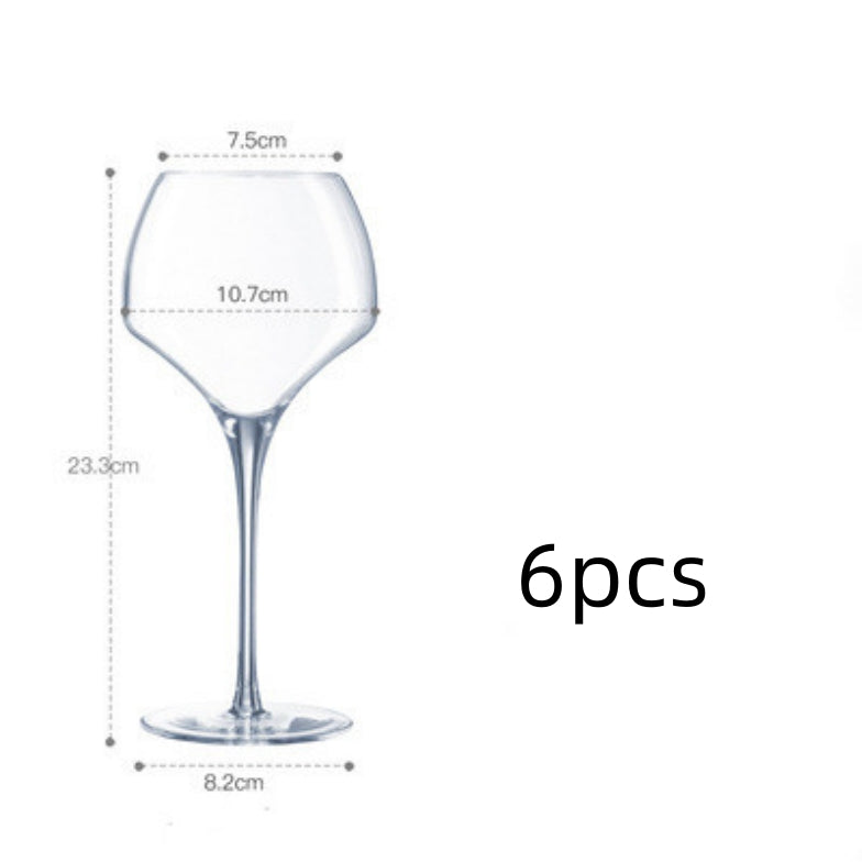 Creative Home Lead-free Crystal Red Wine Glass