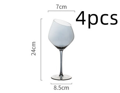 Red Wine Glass Crystal Champagne Glass