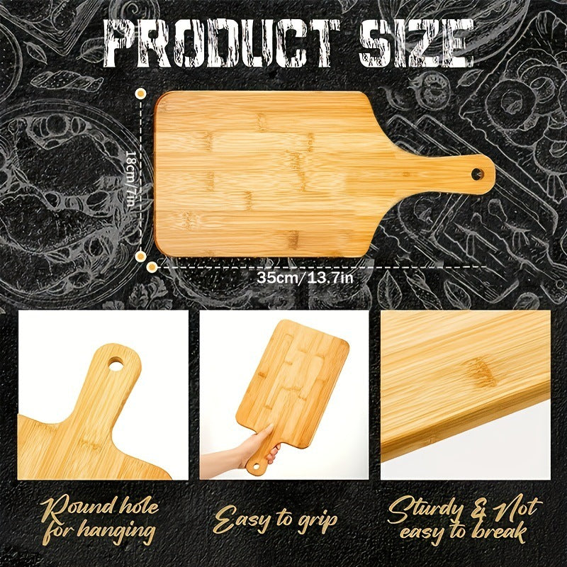 Household Bamboo Pizza Board Cutting Board