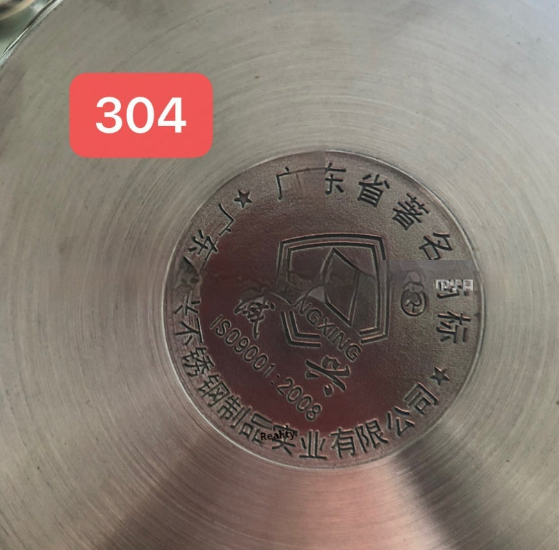 304 Stainless Steel High Pressure Thickened Pot