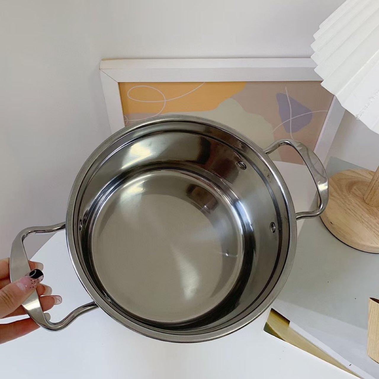Double Same Style Stainless Steel Stock Pot