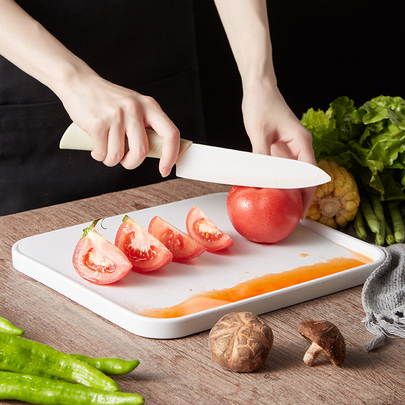 Double-Sided Plastic Kitchen Cutting Board Fruit Board