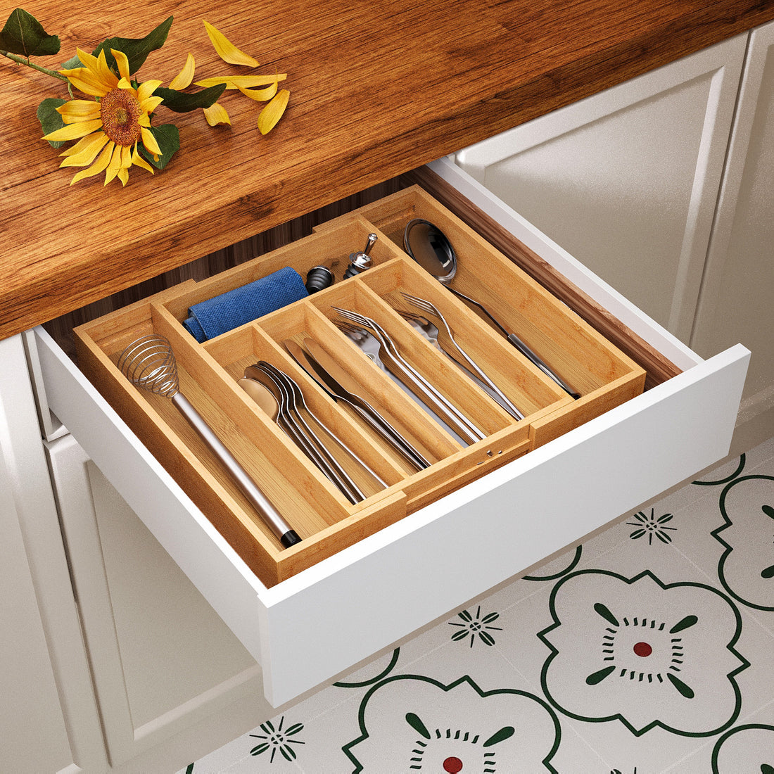 Kitchen Utensils Pull-out Retractable Home Bedside Tool Organizer