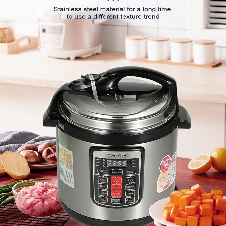 6L Large-Capacity Multifunctional Electric Pressure Cooker