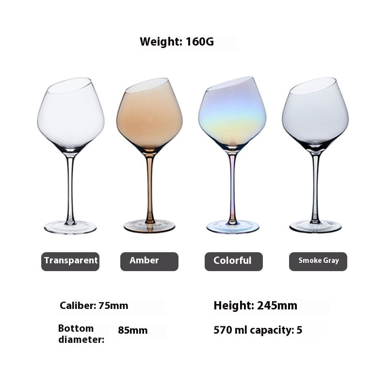 Red Wine Electroplated Color Wine Champagne Glass