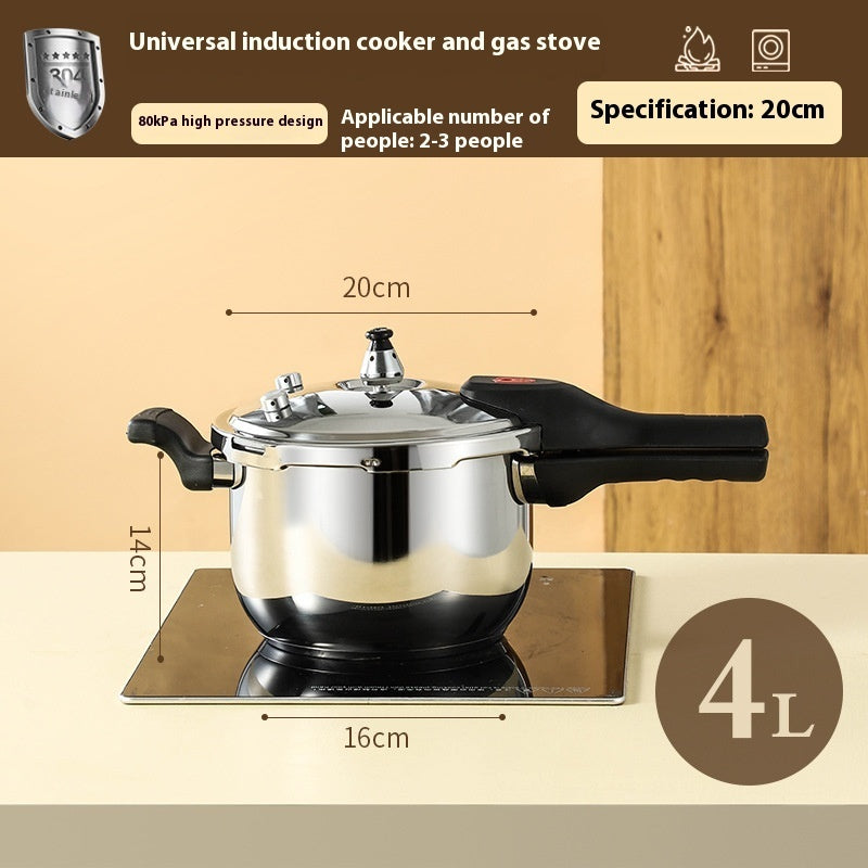 Multi-functional Large Capacity Stainless Steel Pressure Cooker