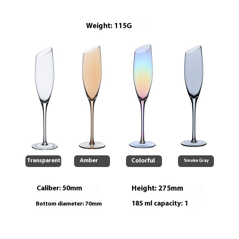 Red Wine Electroplated Color Wine Champagne Glass