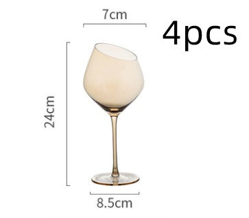 Red Wine Glass Crystal Champagne Glass