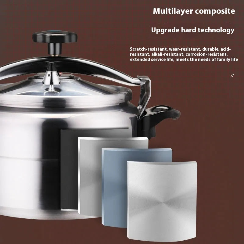 Aluminum Alloy Large Capacity Pressure Cooker
