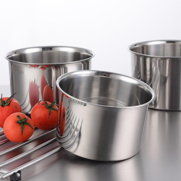 Stainless Steel Stock Pot Non-Magnetic Seasoning Container