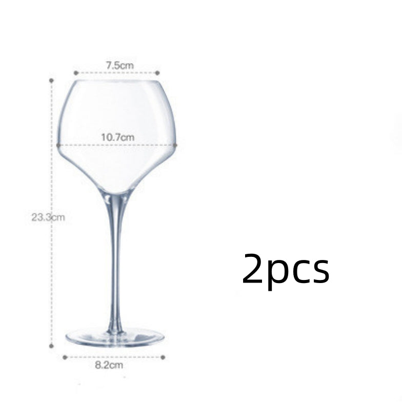 Creative Home Lead-free Crystal Red Wine Glass