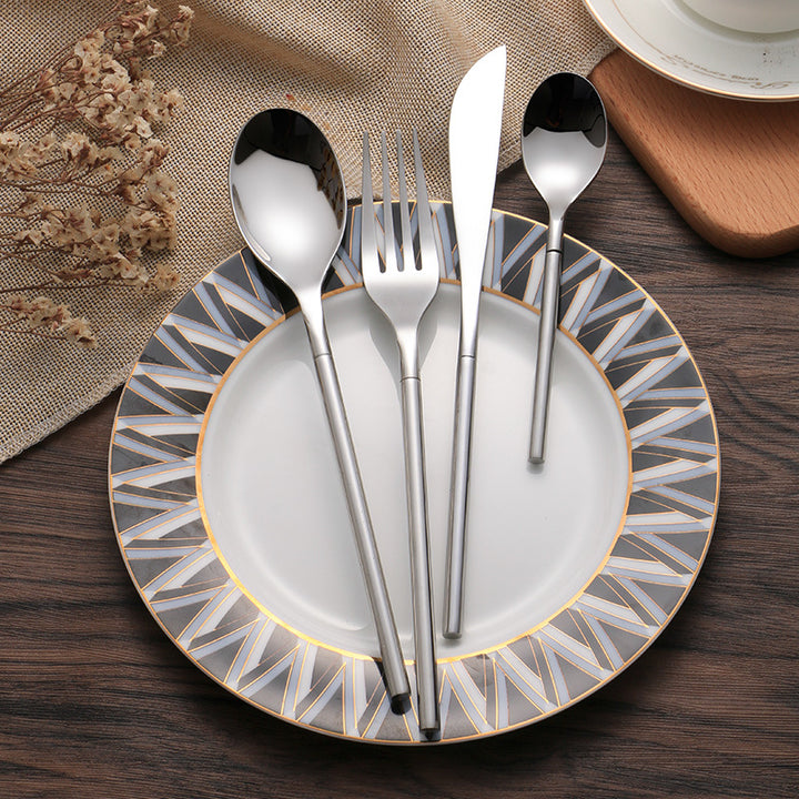 Creative Three-piece Stainless Steel Cutlery Set