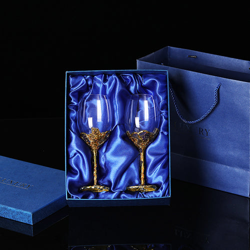 European Style Crystal Red Wine Glass Set