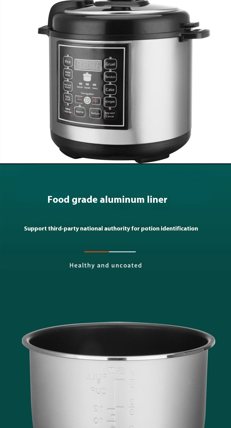 5L Pressure Cooker Multi-function Intelligent