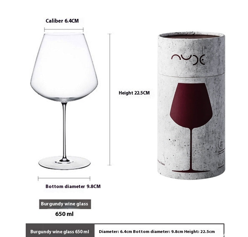 Ultra-Thin European Style Red Wine Glass Goblet Large