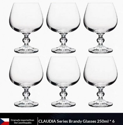 Elegant Red Wine Crystal Brandy Glass Whiskey Glass