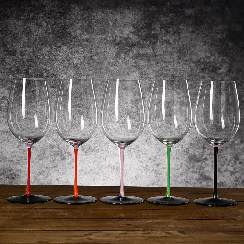 Lead-free Crystal Red Wine Glass Bordeaux Wine Set