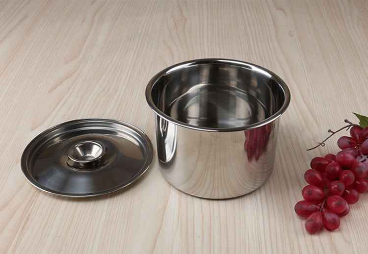 Stainless Steel Stock Pot Non-Magnetic Seasoning Container