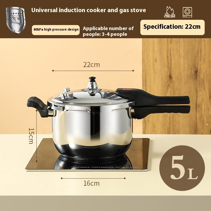 Multi-functional Large Capacity Stainless Steel Pressure Cooker