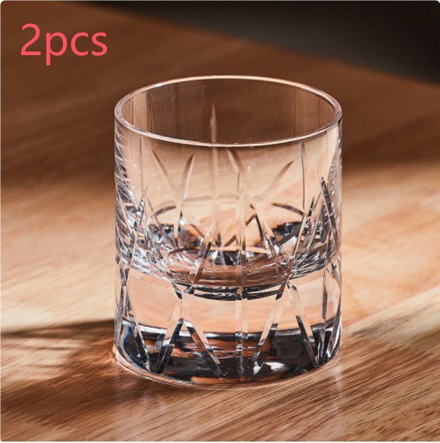 Whiskey Glass K9 Crystal Glass Heavy Feeling Wine Glass
